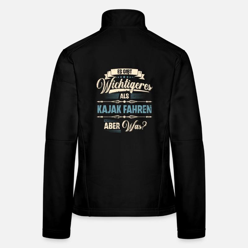 Kajak Kajakfahrer Kajaker Team Frauen Softshelljacke