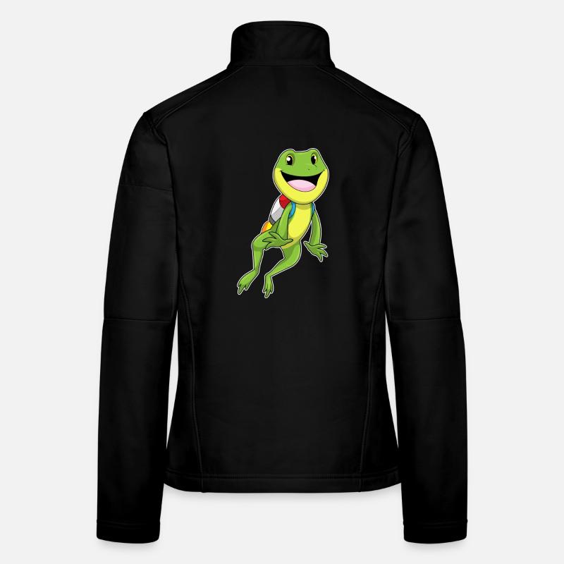Frosch Jetpack Frauen Softshelljacke