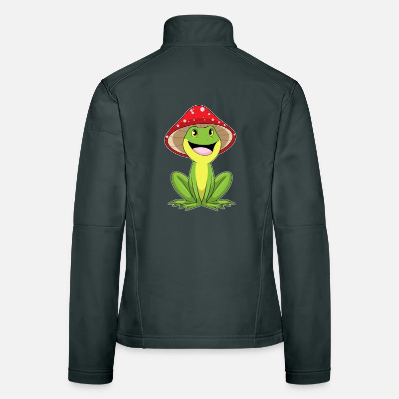 Frog Mushroom Women's Softshell Jacket