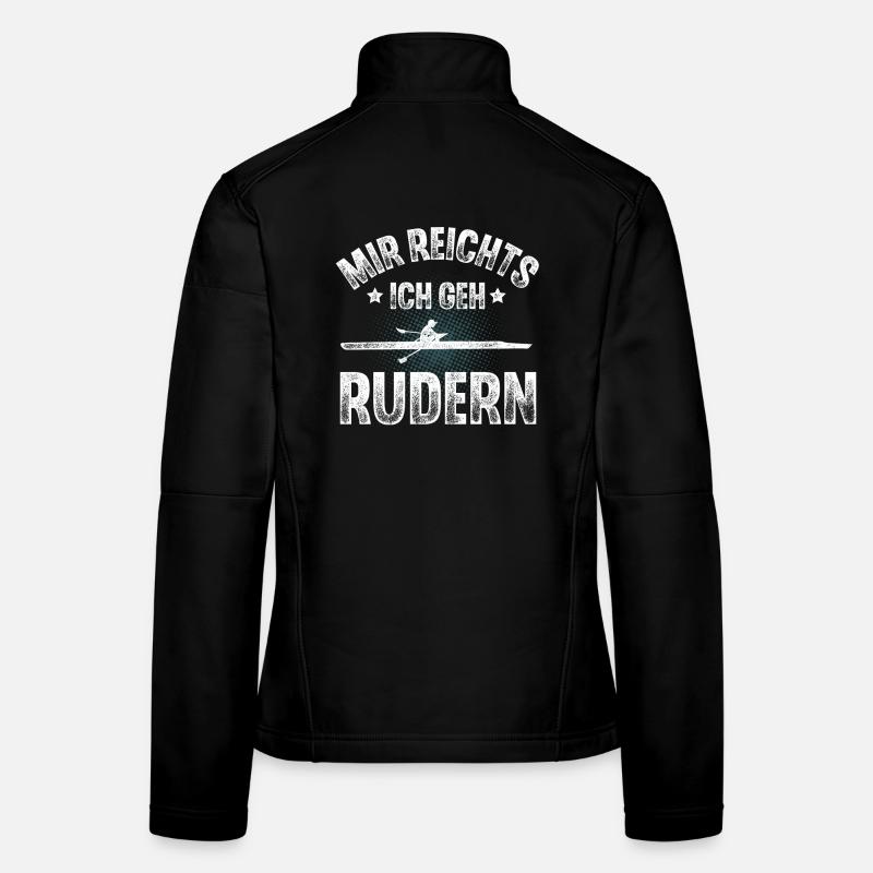 Rudern Ruderer Ruderboot Frauen Softshelljacke