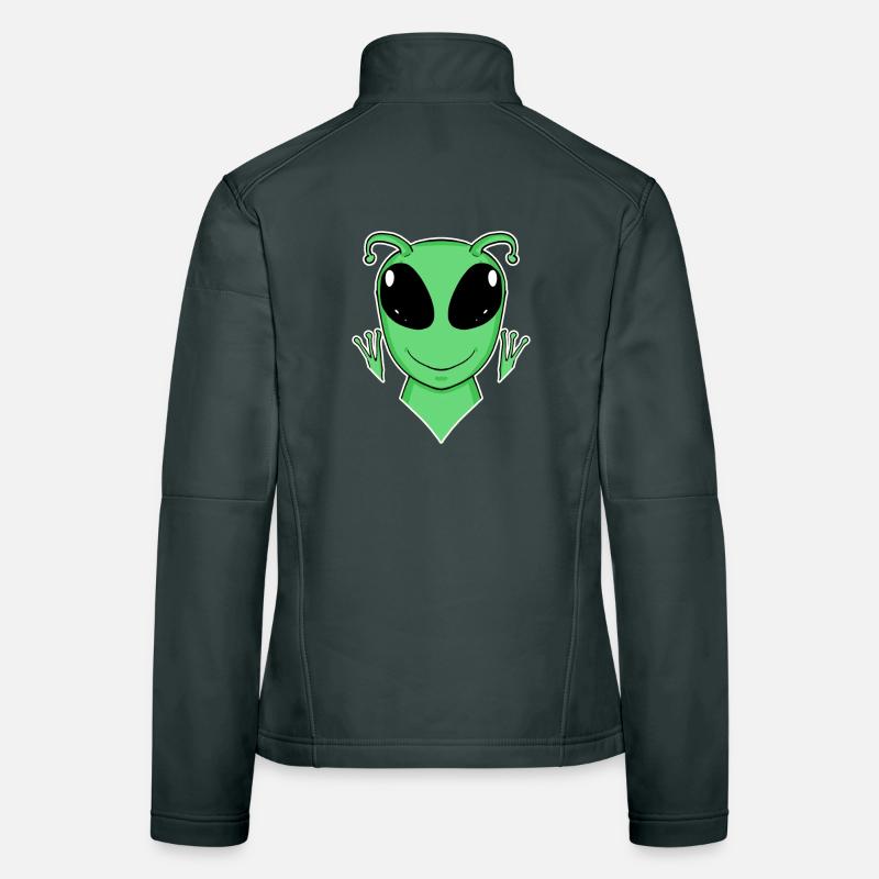 Alien Head Women's Softshell Jacket