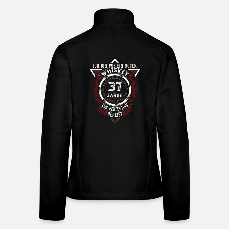37. Geburtstag Whiskey Whisky Frauen Softshelljacke