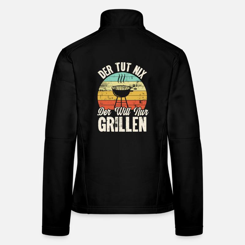 Der Tut Nix Der Will Nur Grillen Frauen Softshelljacke