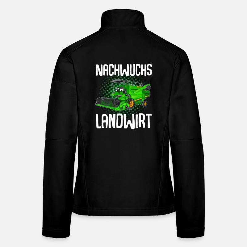 Nachwuchs Landwirt Frauen Softshelljacke
