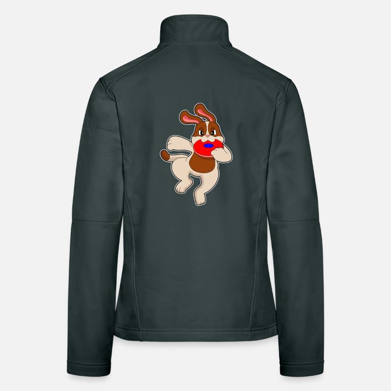 Frisbee chien Veste en tissu softshell Femme