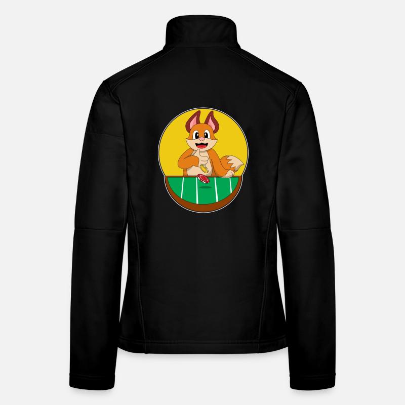 Jetons de poker Fox Poker Veste en tissu softshell Femme