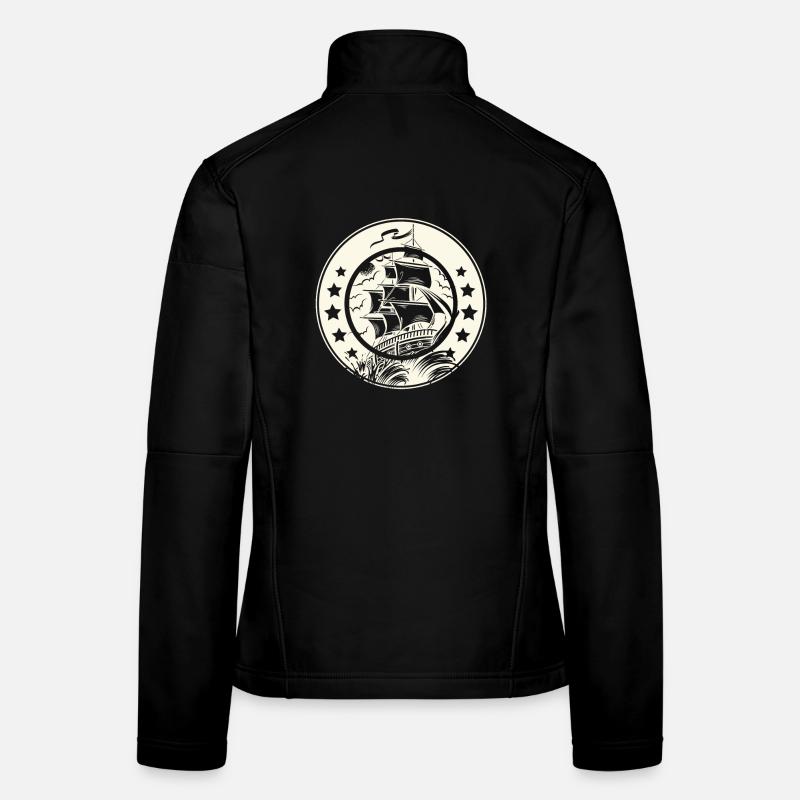 Segelschiff Segeln Segler Segelboot Frauen Softshelljacke