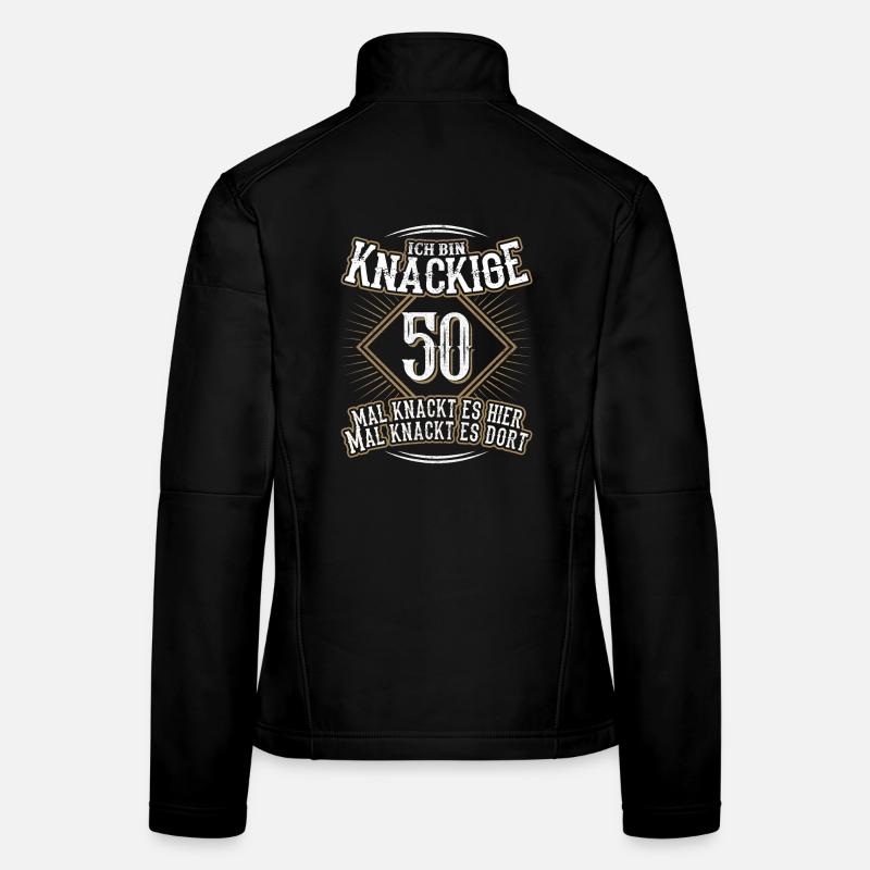 50. Geburtstag Lustig Geschenk Frauen Softshelljacke