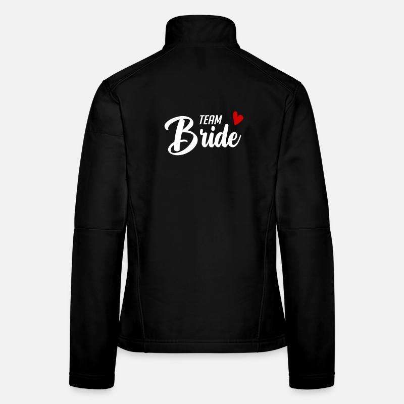 Célébration de mariage de mariage de l’équipe Veste en tissu softshell Femme