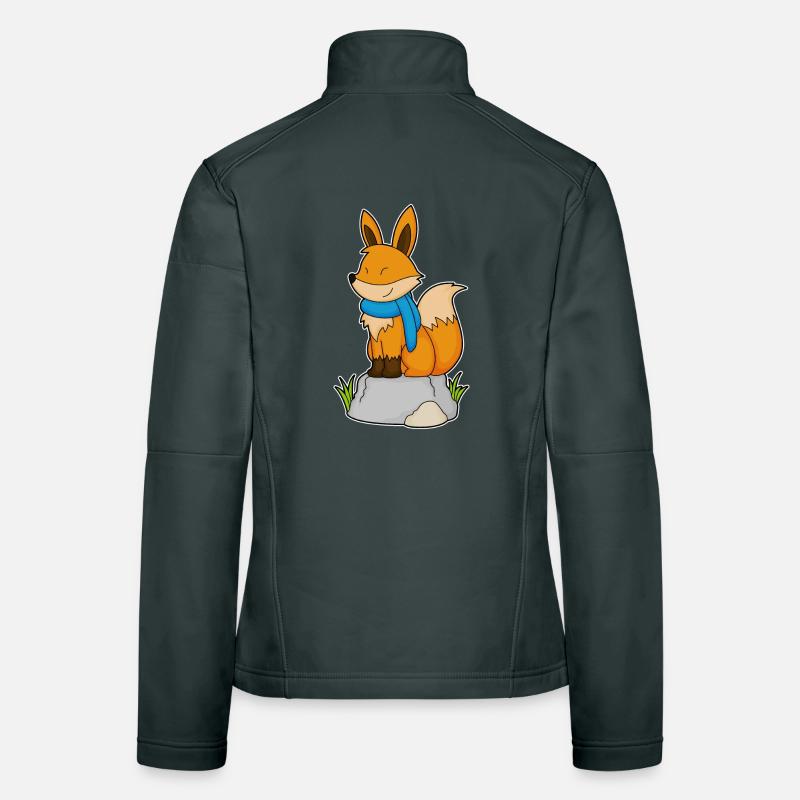Fuchs Schal  Frauen Softshelljacke