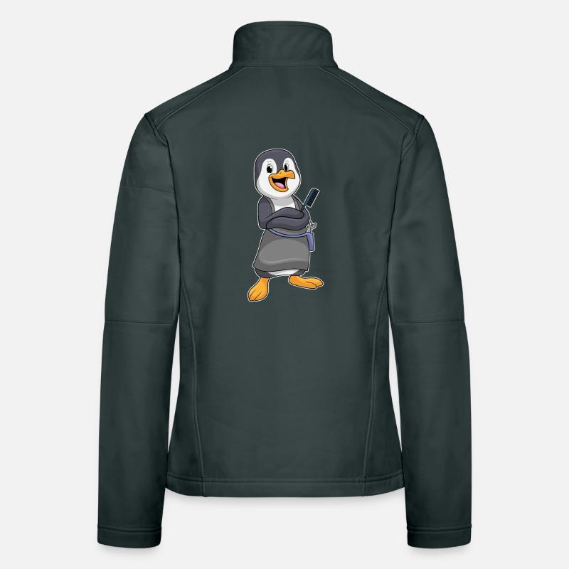 Peigne de coiffeur Pingouin Veste en tissu softshell Femme