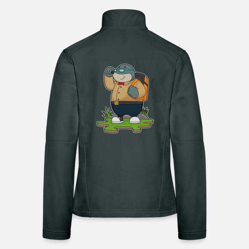 Randonnée à dos Mole Wanderer Veste en tissu softshell Femme