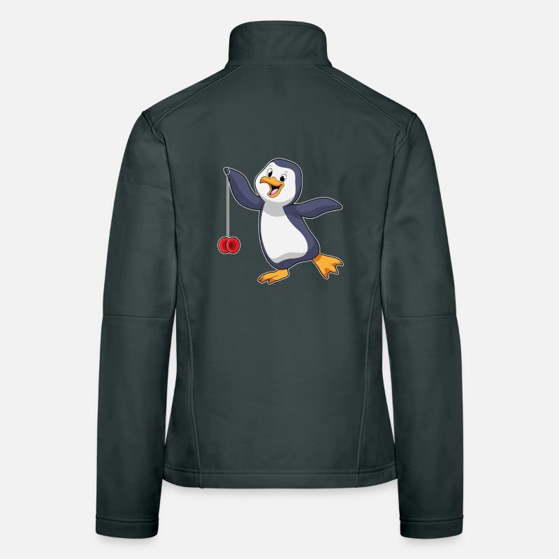 Pingouin avec Jojo Veste en tissu softshell Femme