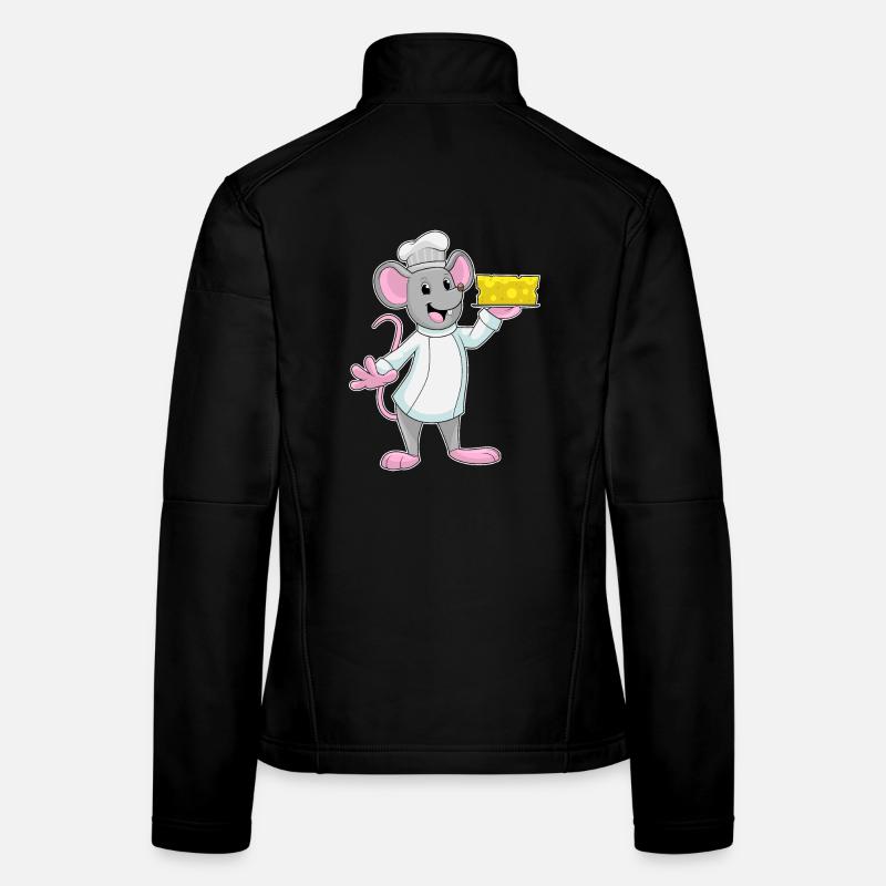 Maus Koch Käse Kochen Frauen Softshelljacke