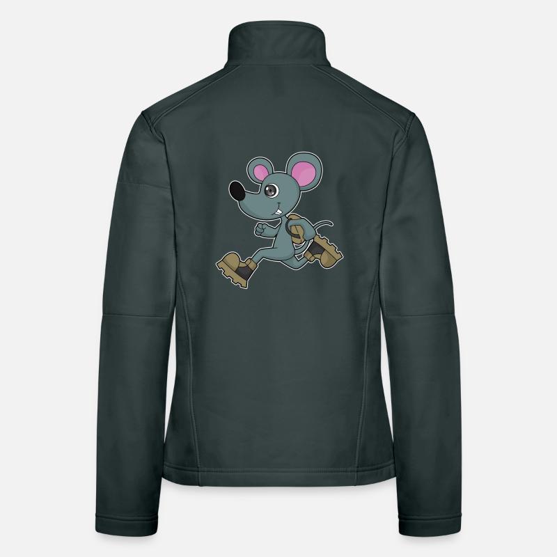 Mouse Jogger Jogging Sport Veste en tissu softshell Femme