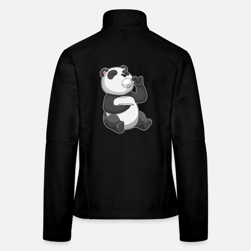 Panda Mug Veste en tissu softshell Femme