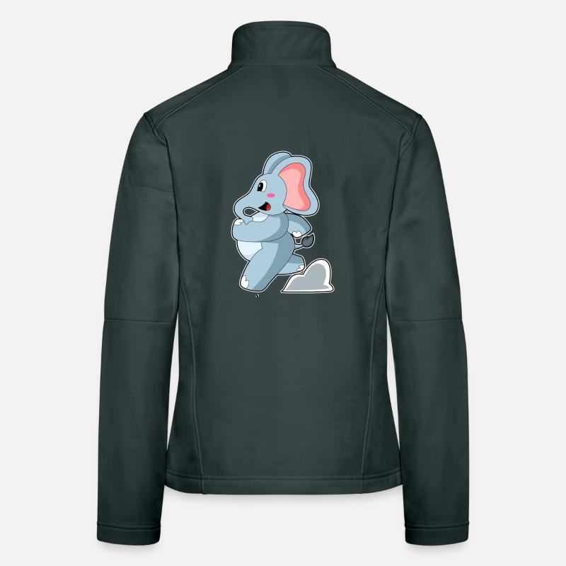 Elephant Jogger Jogging Sport Veste en tissu softshell Femme