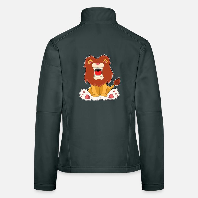 Brüllender Löwe Frauen Softshelljacke
