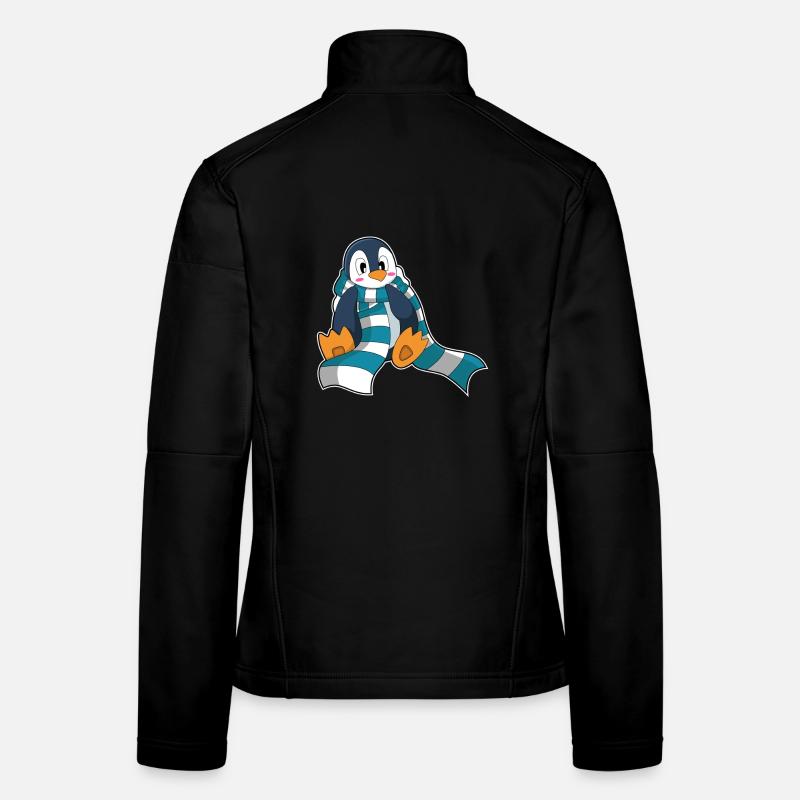 Écharpe d’hiver Pingouin Veste en tissu softshell Femme
