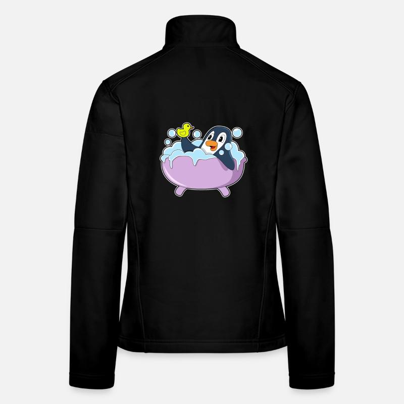 Baignoire de bain Penguin Veste en tissu softshell Femme