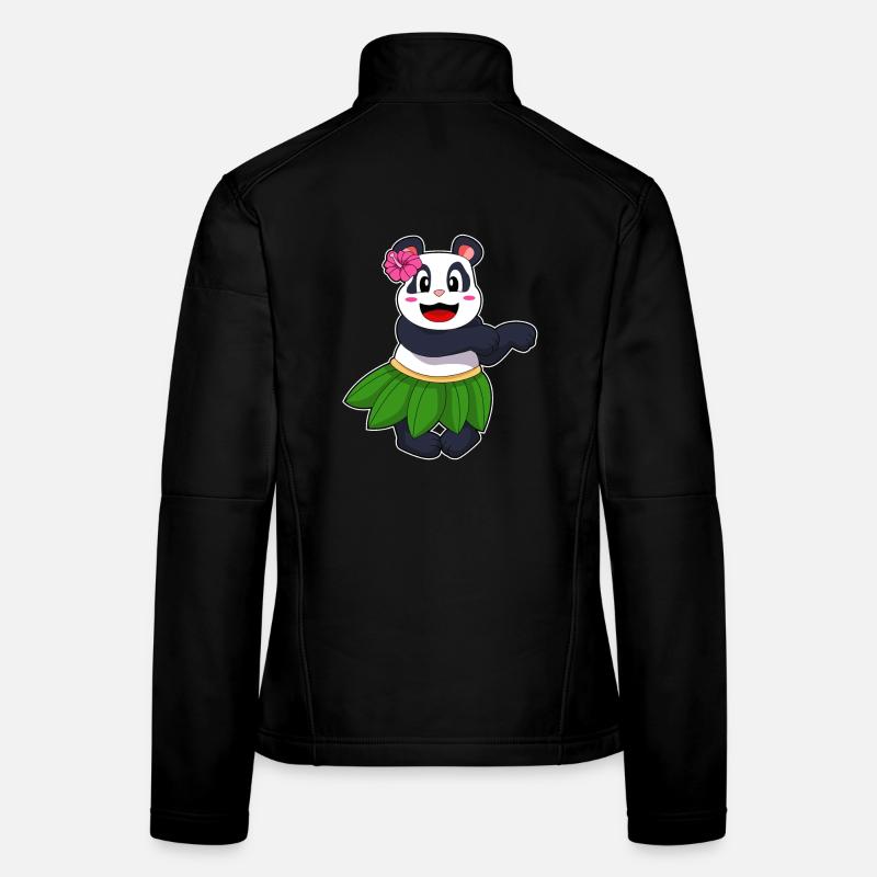 Danse ballerine panda Veste en tissu softshell Femme