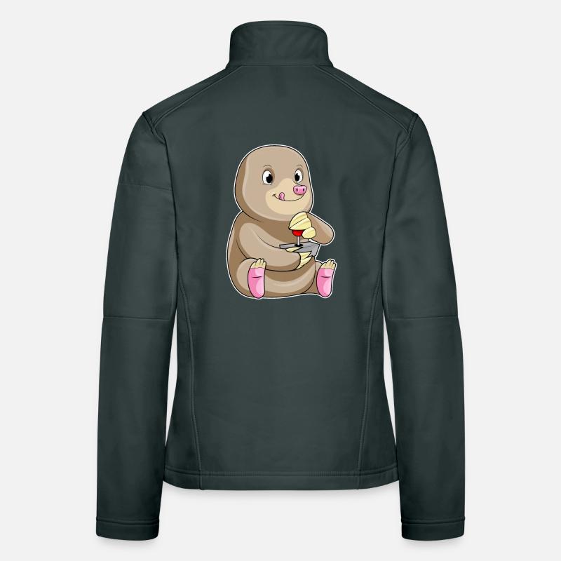 Mole Gamer Joystick Veste en tissu softshell Femme