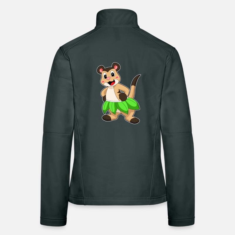 Suricates dansant ballet Veste en tissu softshell Femme