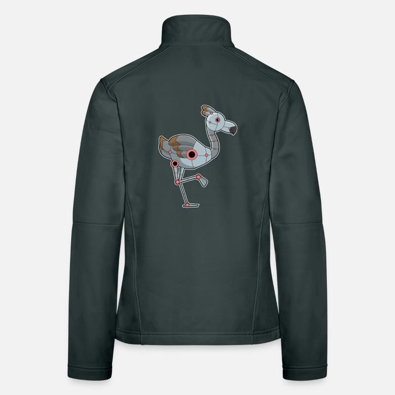 Flamingo Robot Women's Softshell Jacket