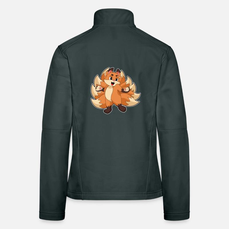 Funny fox Women's Softshell Jacket