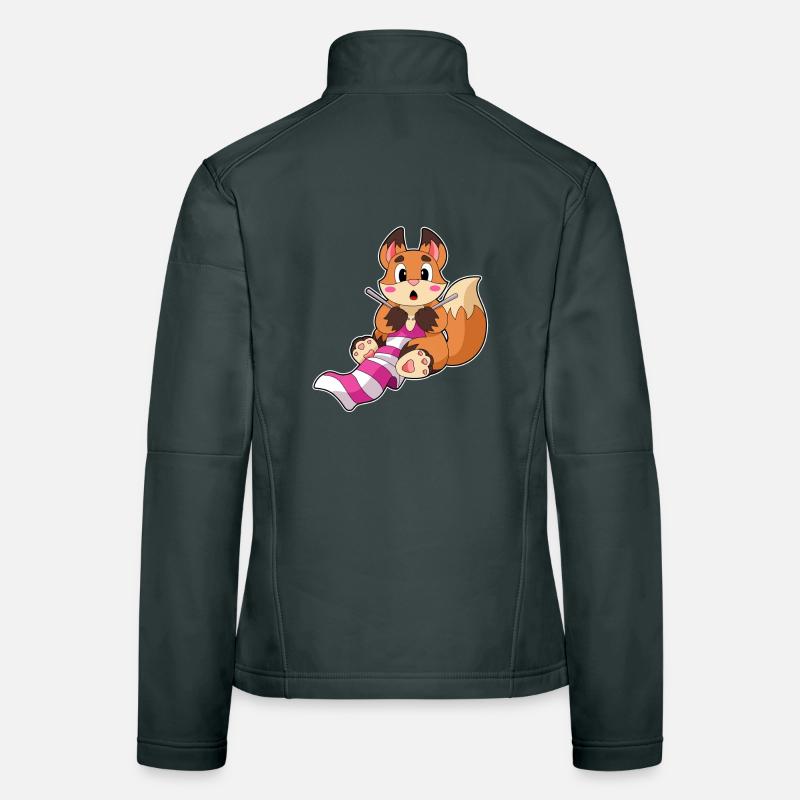 Fuchs Schal Frauen Softshelljacke