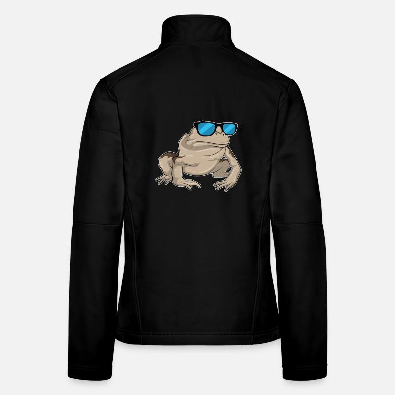 Frosch Sonnenbrille Frauen Softshelljacke