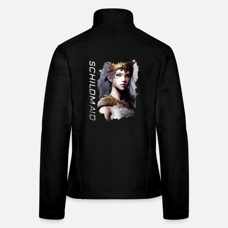 Schildmaid Manga Artwork Veste en tissu softshell Femme