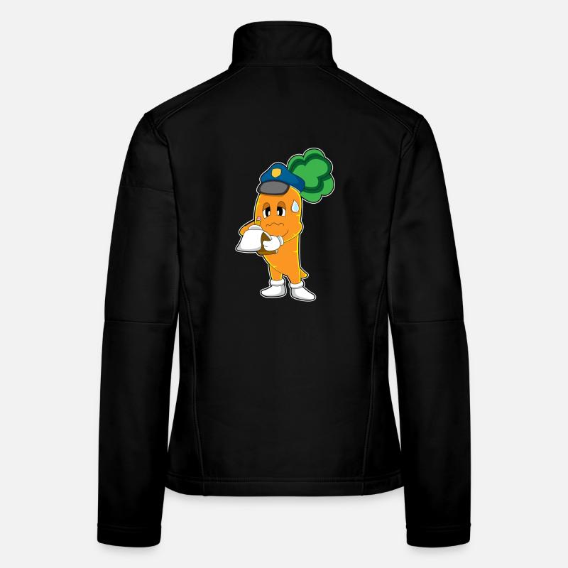 Carrot Politesse Billets Veste en tissu softshell Femme