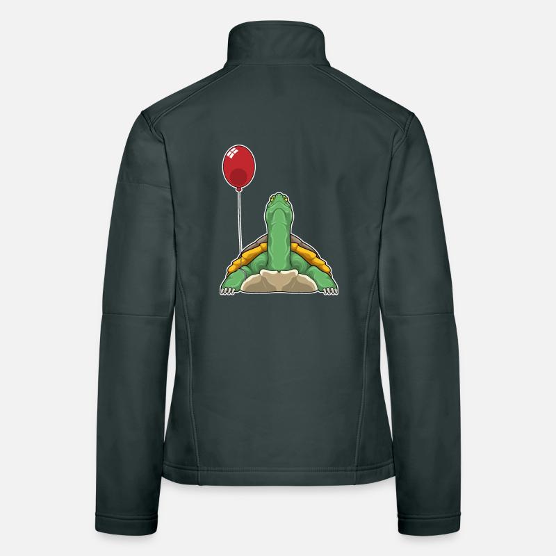 Turtle Balloon Women's Softshell Jacket