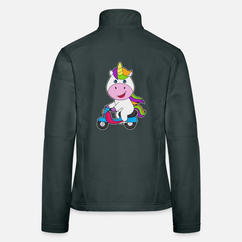 Scooter Licorne Veste en tissu softshell Femme