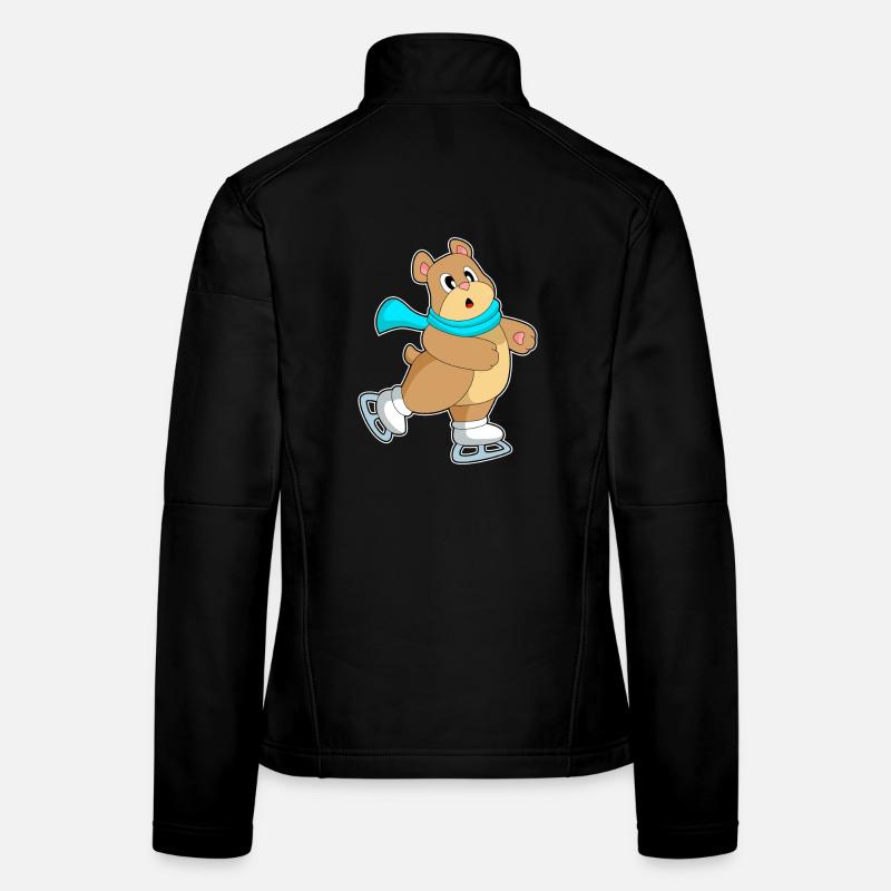 Patins à glace Bear Veste en tissu softshell Femme
