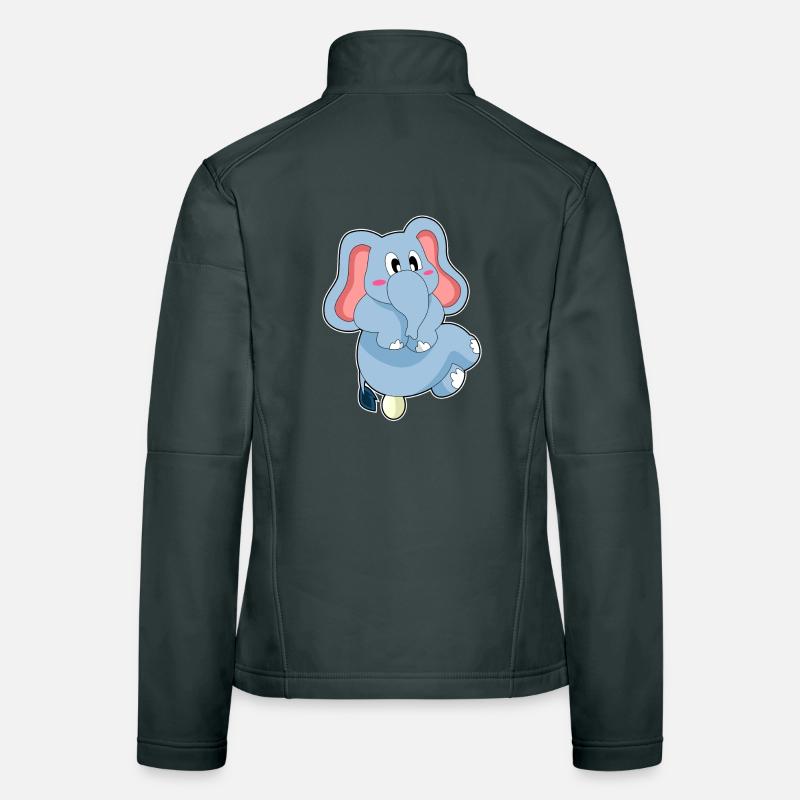 Elephant egg Women's Softshell Jacket