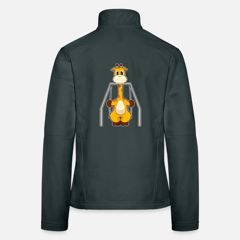 Giraffe Swing Women's Softshell Jacket
