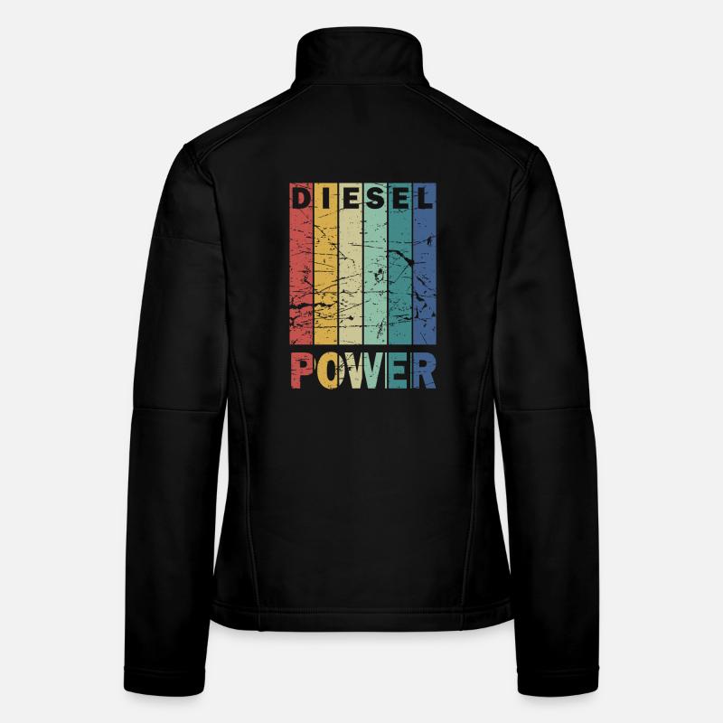 Diesel Power Frauen Softshelljacke