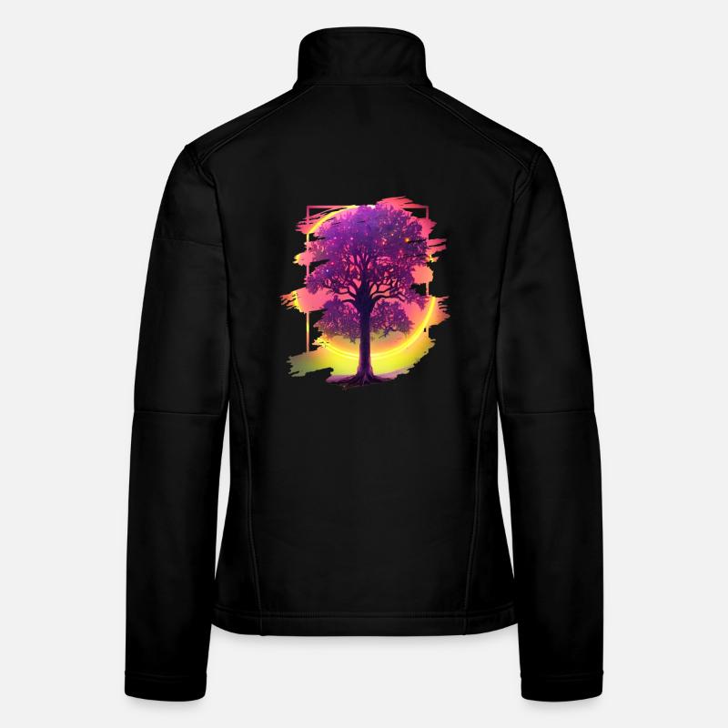 Lebensbaum Frauen Softshelljacke