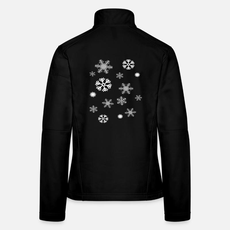 Snowflakes Women's Softshell Jacket