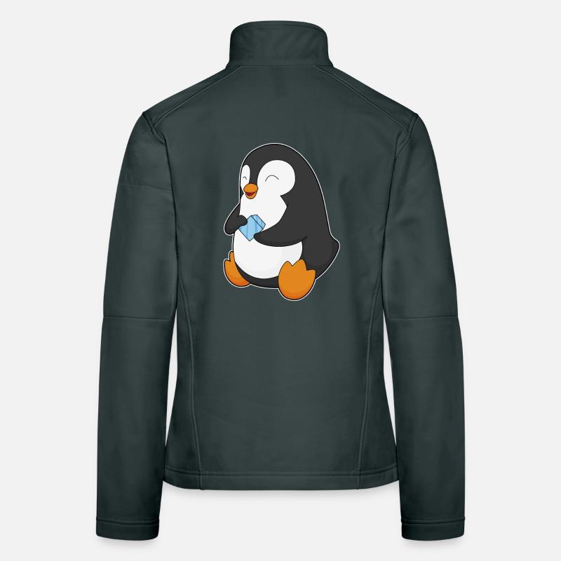 Penguin Veste en tissu softshell Femme