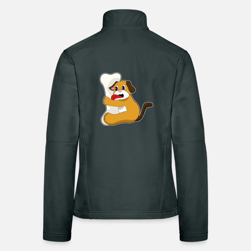 Dog Bones Women's Softshell Jacket