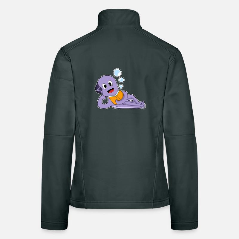 Octopus Book Women's Softshell Jacket