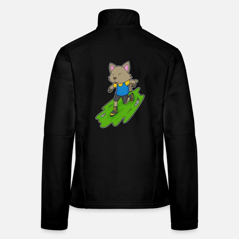 Katze Inline skating Inline skates Frauen Softshelljacke