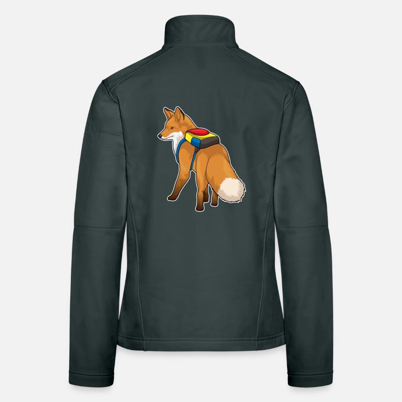 École de sac à dos Fox Student Veste en tissu softshell Femme