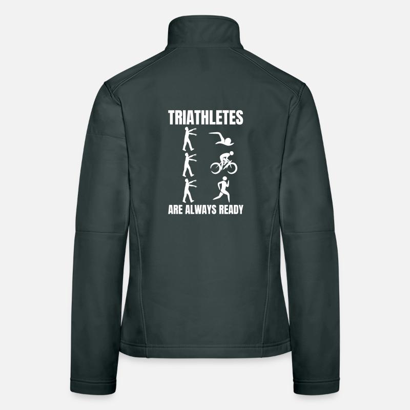 Triathlete Joke Women's Softshell Jacket