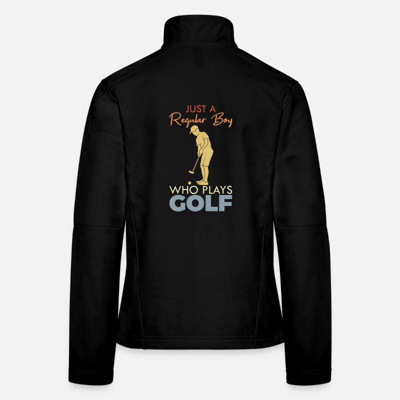 Garçon de golf Veste en tissu softshell Femme