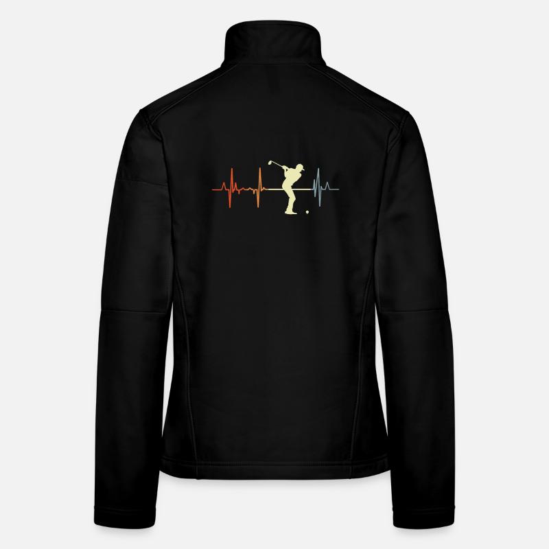 Golf Herzklopfen Frauen Softshelljacke