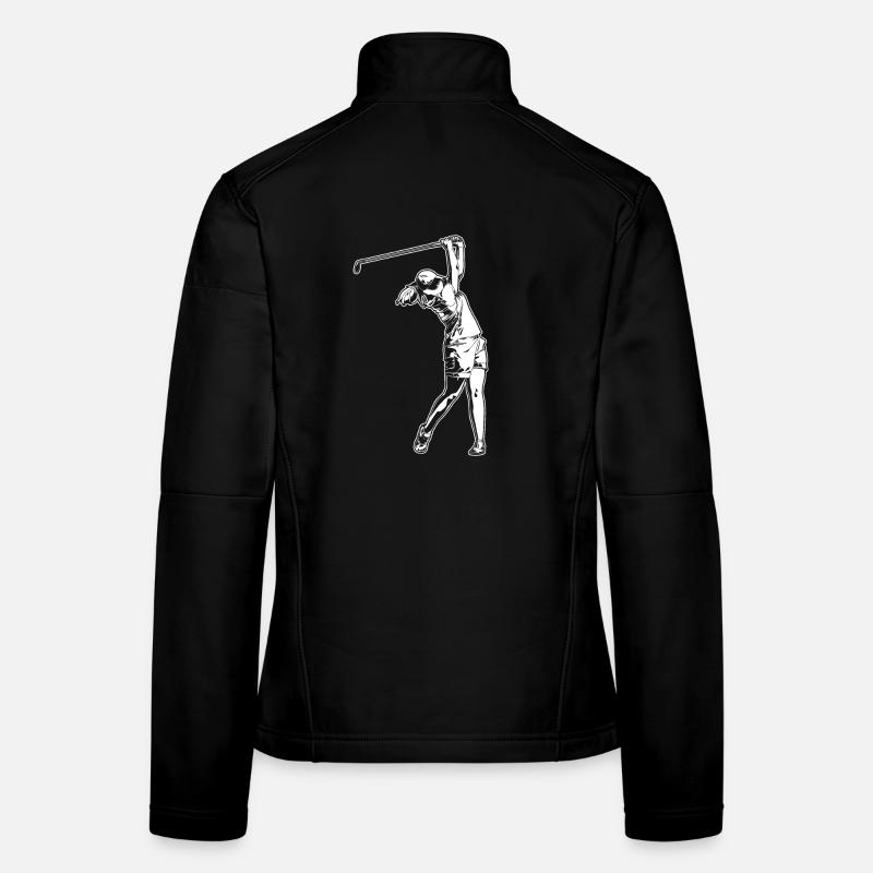 Golfer Mädchen Frauen Softshelljacke